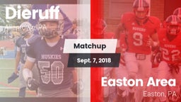 Matchup: Dieruff vs. Easton Area  2018