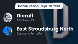Recap: Dieruff  vs. East Stroudsburg North  2018