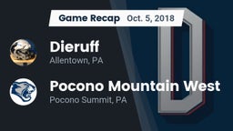 Recap: Dieruff  vs. Pocono Mountain West  2018