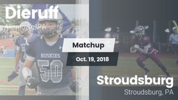 Matchup: Dieruff vs. Stroudsburg  2018