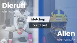 Matchup: Dieruff vs. Allen  2018