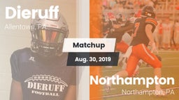 Matchup: Dieruff vs. Northampton  2019