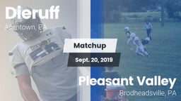 Matchup: Dieruff vs. Pleasant Valley  2019