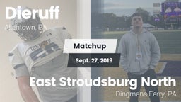 Matchup: Dieruff vs. East Stroudsburg North  2019
