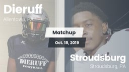 Matchup: Dieruff vs. Stroudsburg  2019