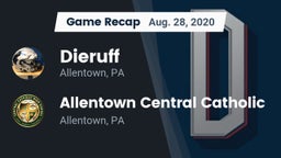 Recap: Dieruff  vs. Allentown Central Catholic  2020