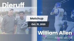 Matchup: Dieruff vs. William Allen  2020