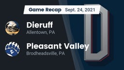 Recap: Dieruff  vs. Pleasant Valley  2021