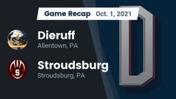 Recap: Dieruff  vs. Stroudsburg  2021
