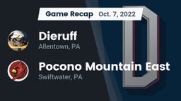 Recap: Dieruff  vs. Pocono Mountain East  2022