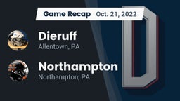 Recap: Dieruff  vs. Northampton  2022