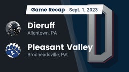 Recap: Dieruff  vs. Pleasant Valley  2023