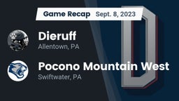 Recap: Dieruff  vs. Pocono Mountain West  2023