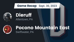Recap: Dieruff  vs. Pocono Mountain East  2023