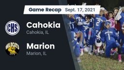 Recap: Cahokia  vs. Marion  2021