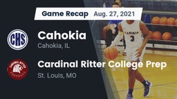 Recap: Cahokia  vs. Cardinal Ritter College Prep  2021