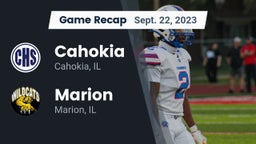 Recap: Cahokia  vs. Marion  2023