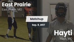 Matchup: East Prairie vs. Hayti  2017