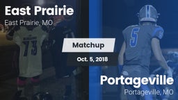 Matchup: East Prairie vs. Portageville  2018