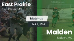 Matchup: East Prairie vs. Malden  2020