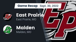 Recap: East Prairie  vs. Malden  2022