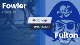 Matchup: Fowler vs. Fulton  2017