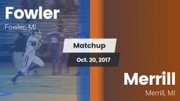 Matchup: Fowler vs. Merrill  2017