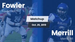 Matchup: Fowler vs. Merrill  2019