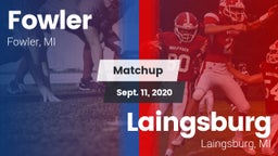 Matchup: Fowler vs. Laingsburg 2020