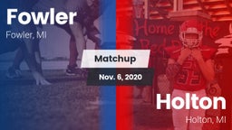 Matchup: Fowler vs. Holton  2020