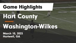 Hart County  vs Washington-Wilkes  Game Highlights - March 10, 2023