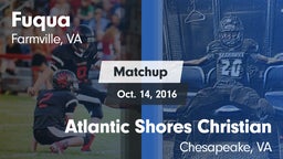 Matchup: Fuqua vs. Atlantic Shores Christian  2016