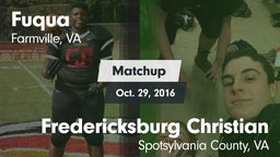 Matchup: Fuqua vs. Fredericksburg Christian  2016