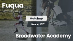 Matchup: Fuqua vs. Broadwater Academy 2017