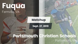 Matchup: Fuqua vs. Portsmouth Christian Schools 2019