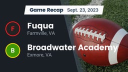 Recap: Fuqua  vs. Broadwater Academy  2023