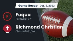 Recap: Fuqua  vs. Richmond Christian  2023