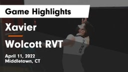 Xavier  vs Wolcott RVT Game Highlights - April 11, 2022