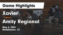 Xavier  vs Amity Regional  Game Highlights - May 6, 2024
