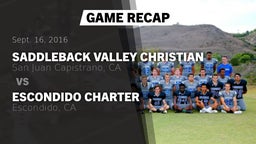 Recap: Saddleback Valley Christian  vs. Escondido Charter  2016