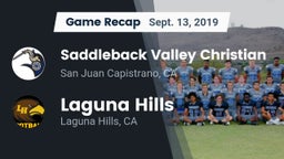 Recap: Saddleback Valley Christian  vs. Laguna Hills  2019