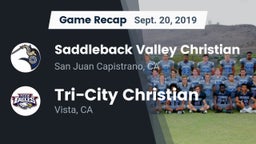 Recap: Saddleback Valley Christian  vs. Tri-City Christian  2019