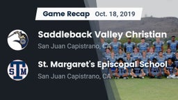 Recap: Saddleback Valley Christian  vs. St. Margaret's Episcopal School 2019