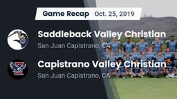 Recap: Saddleback Valley Christian  vs. Capistrano Valley Christian  2019