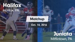 Matchup: Halifax vs. Juniata  2016