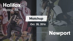 Matchup: Halifax vs. Newport  2016