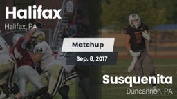 Matchup: Halifax vs. Susquenita  2017