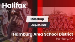 Matchup: Halifax vs. Hamburg Area School District 2018