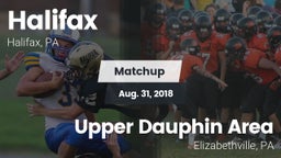 Matchup: Halifax vs. Upper Dauphin Area  2018