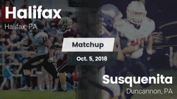 Matchup: Halifax vs. Susquenita  2018